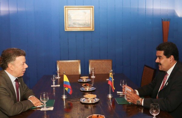 Presidentes Maduro y Santos se reunirán nuevamente en Bogotá el próximo viernes. Foto AVN