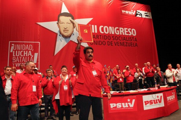 NIcolás Maduro, presidente del PSUV. Foto AVN